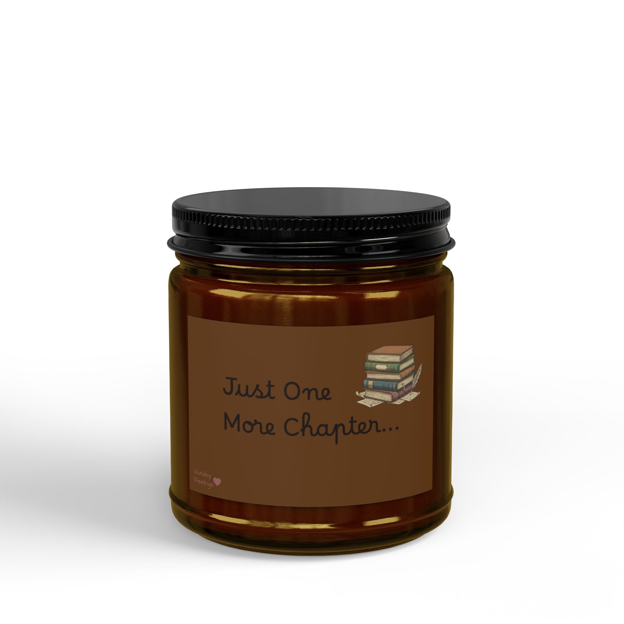 Just One More Chapter Candle Jar | Scented Soy Candle