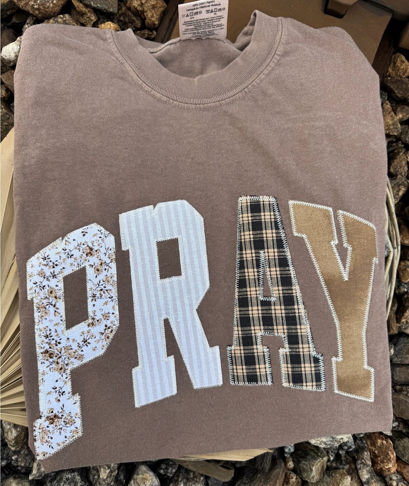 Pray Patchwork T-Shirt *Pre-Order*