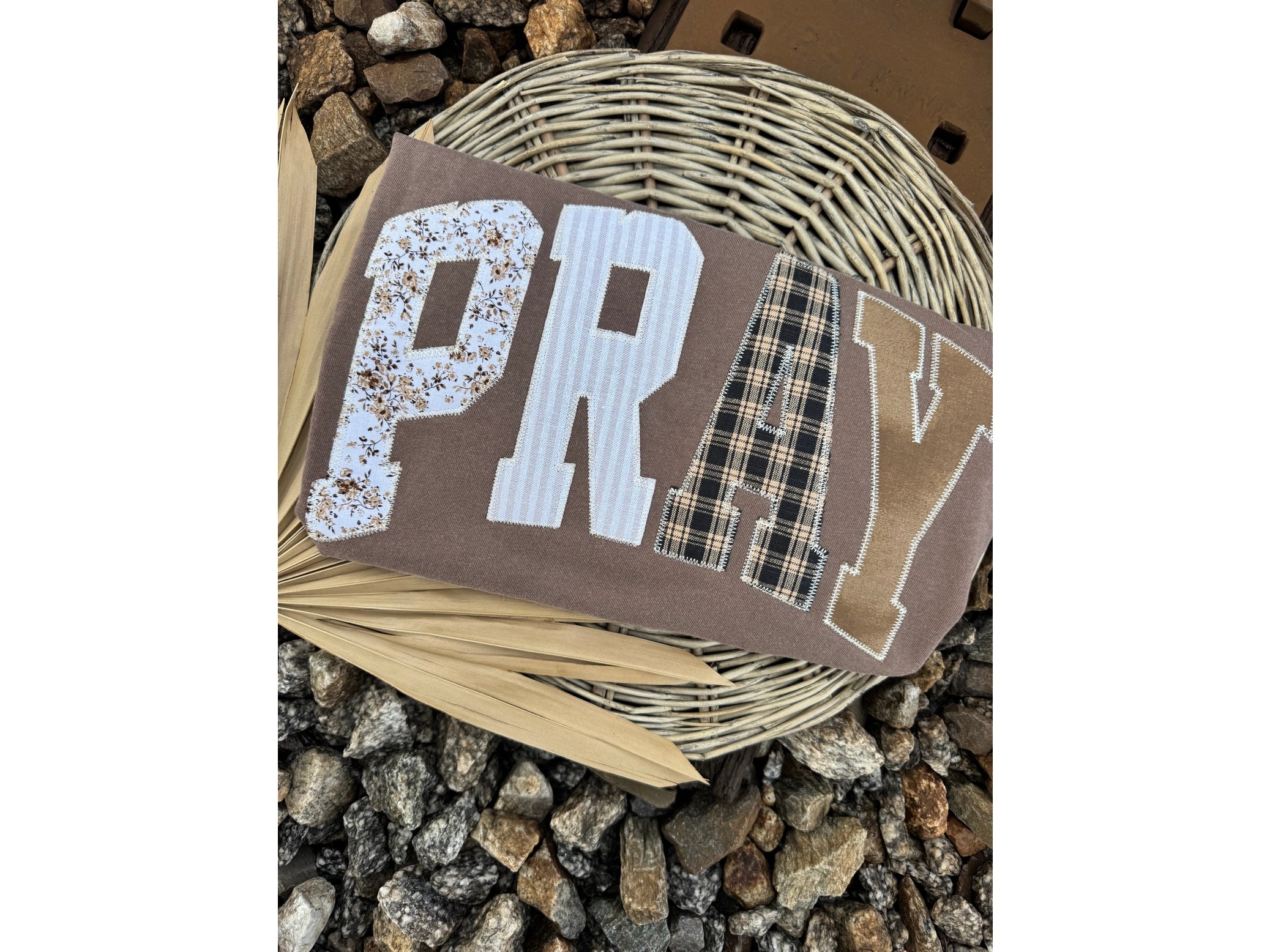 Pray Patchwork T-Shirt *Pre-Order*