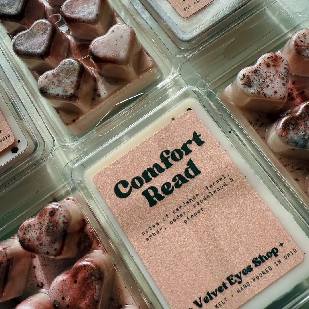 Comfort Read Heart Wax Melts*Pre-Order*